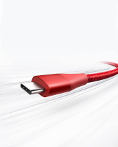 foto de Anker Powerline+ II cable USB 1,8 m USB 2.0 USB C USB A Rojo