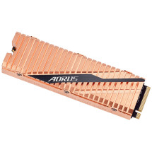 foto de SSD GIGABYTE AORUS 500GB NVME GEN4 M.2 PCIE 4.0