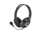 foto de AURICULARES NATEC BEAR 2 CON MICROFONO NEGRO