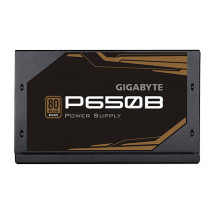 foto de Gigabyte P650B unidad de fuente de alimentación 650 W 20+4 pin ATX ATX Negro