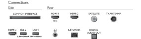 foto de TV PHILIPS 32PHS6605 32 LED HD SAPHI SMART HDMI USB NEGRO NETFLIX PRIME