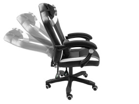 foto de SILLA GAMING FURY AVENGER M+ NEGRA/BLANCA