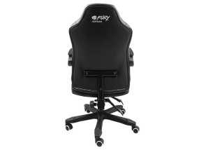 foto de SILLA GAMING FURY AVENGER M+ GASLIFT 3 150KG NEGRA/BLANCA