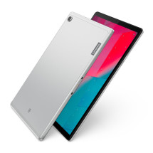 foto de Lenovo Smart Tab M10 FHD Plus 64 GB 26,2 cm (10.3) Mediatek 4 GB Wi-Fi 5 (802.11ac) Android 9.0 Gris, Platino