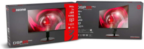 foto de Ozone DSP25 Pro 62,9 cm (24.8) 1920 x 1080 Pixeles Full HD LED Negro, Rojo