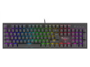 foto de TECLADO GAMING GENESIS THOR 300 RGB MECANICO SWITCH OUTEMU MARRON