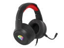 foto de AURICULARES GAMING GENESIS NEON 200 2.0 RGB PC,PS4,XBOX ONE y SWITCH NEGRO-ROJO