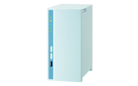 foto de QNAP TS-230 servidor de almacenamiento RTD1296 Ethernet Tower Azul NAS