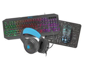 foto de PACK GAMING 4 EN 1 FURY THUNDERSTREAK TECLADO+RATON+AURICULAR+ALFOMBRILLA