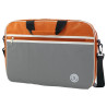 foto de e-Vitta Retro bag maletines para portátil 31,8 cm (12.5) Bandolera Gris, Naranja