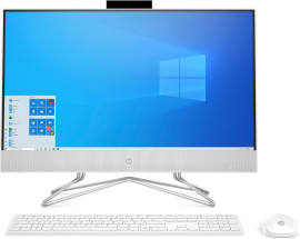 foto de HP 24-df0076n 60,5 cm (23.8) 1920 x 1080 Pixeles Intel® Core™ i5 de 10ma Generación 8 GB DDR4-SDRAM 512 GB SSD PC todo en uno Windows 10 Home Wi-Fi 5 (802.11ac) Blanco