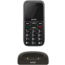 foto de Denver BAS-18300M teléfono móvil 4,5 cm (1.77) 70 g Negro Teléfono para personas mayores