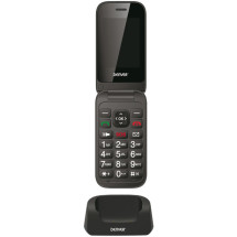 foto de Denver BAS-24200M teléfono móvil 6,1 cm (2.4) 80 g Negro Teléfono para personas mayores