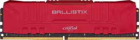 foto de DDR4 CRUCIAL 2x8gb 3000 BALLISTIX RED