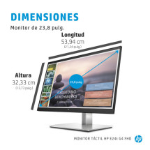 foto de MONITOR HP E-SERIES E24T G4 23,8 FULL HD LCD NEGRO PLATA