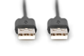 foto de CABLE USB DIGITUS USB CONNECTION CABLE TYPE A M/M 1.8M USB 2.0 COMPATIBLE