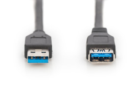 foto de CABLE USB DIGITUS USB 3.0 EXTENSION CABLE TYPE A M/F 3.0M USB 3.0 CONFORM