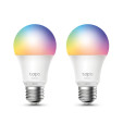 foto de BOMBILLA TP-LINK SMART WIFI LIGHT BULB MULTICOLOR 2-PACK