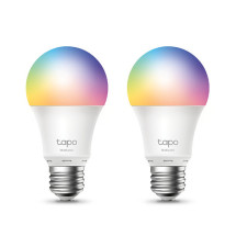 foto de BOMBILLA TP-LINK SMART WIFI LIGHT BULB MULTICOLOR 2-PACK