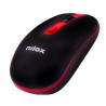 foto de RATON NILOX NXMOWI2002 WIRELESS 1000 DPI NEGRO/ROJO