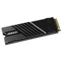 foto de SSD GIGABYTE AORUS 2TB 7000S GEN4 NVME M.2 PCIE 3D TLC