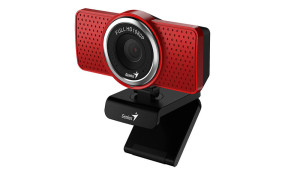 foto de Genius ECam 8000 cámara web 2 MP 1920 x 1080 Pixeles USB Rojo