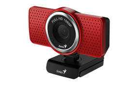 foto de Genius ECam 8000 cámara web 2 MP 1920 x 1080 Pixeles USB Rojo