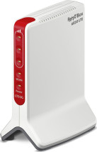 foto de FRITZ!Box Box 6820 LTE International router inalámbrico Gigabit Ethernet Banda única (2,4 GHz) 3G 4G Rojo, Blanco