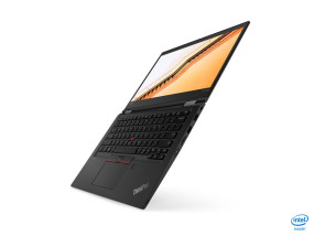 foto de Lenovo ThinkPad X13 Yoga Híbrido (2-en-1) 33,8 cm (13.3) Pantalla táctil Full HD Intel® Core™ i5 de 10ma Generación 16 GB DDR4-SDRAM 512 GB SSD Wi-Fi 6 (802.11ax) Windows 10 Pro Negro
