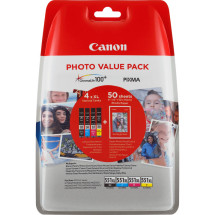 foto de Canon 6443B006 cartucho de tinta Original Foto negro, Fotos cian, Foto magenta, Amarillo para impresión de fotografías