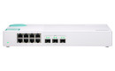 foto de QNAP QSW-308S switch No administrado Gigabit Ethernet (10/100/1000) Blanco