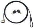 foto de CABLE SEGURIDAD PARA PORTATIL NILOX CON LLAVE 1,8M