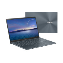 foto de ASUS ZenBook 14 UX425EA-KI358T - Portátil  Full HD (Core i7-1165G7, 16GB RAM, 512GB SSD, Iris Xe Graphics, Windows 10 Home) Gris Pino - Teclado QWERTY español
