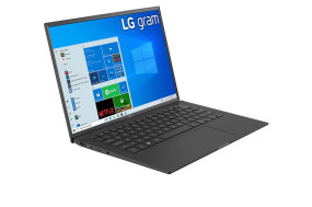 foto de LG Gram 14Z90P-G.AR55B ordenador portatil Portátil 35,6 cm (14) WUXGA Intel® Core™ i5 de 11ma Generación 8 GB LPDDR4x-SDRAM 512 GB SSD Wi-Fi 6 (802.11ax) Windows 10 Home Negro