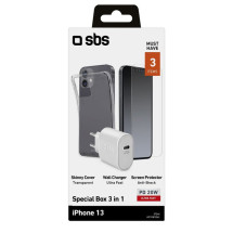 foto de SBS KIT31IP1361 kit arrancador para teléfono móvil Transparente, Blanco