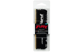 foto de DDR4 KINGSTON FURY BEAST 16 GB - 3600 NEGRO