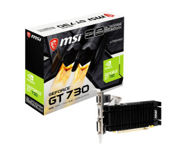 foto de TARJETA GRAFICA MSI GT 730K 2GB GDDR3 V1 HDMI/DVI-D/VGA LP