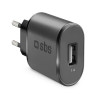 foto de CARGADOR VIAJE SBS 1XUSB 100/250V 1000 MAH NEGRO