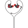 foto de AURICULARES HP DHE-7002 JACK 3.5MM NEGRO/ROJO CON MICROFONO EXTRAIBLE