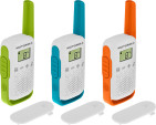 foto de Motorola T42 two-way radios 16 canales Azul, Verde, Naranja, Blanco