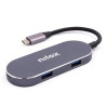 foto de DOCKING STATION NILOX TIPO C A 3x USB 3.0 1x HDMI 1x TIPO C
