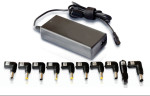 CARGADOR PORTATIL AUTOMATICO UNIVERSAL LEOTEC 90W NEGRO