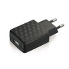 foto de CARGADOR DE PARED LEOTEC USB 5V 2A USB-2,5MM USB-MICRO USB NEGRO