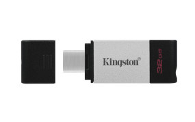 foto de USB-C 3.2 KINGSTON 32GB DATATRAVELER 80