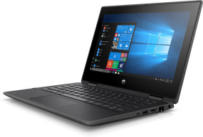 foto de HP ProBook x360 11 G5 Híbrido (2-en-1) 29,5 cm (11.6) Pantalla táctil HD Intel® Celeron® 4 GB DDR4-SDRAM 128 GB SSD Wi-Fi 5 (802.11ac) Windows 10 Pro Gris