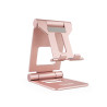 foto de SOPORTE SOBREMESA TOOQ PARA TELEFONO/TABLET PLEGABLE SLIM ROSA