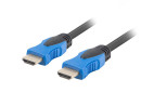 foto de Lanberg CA-HDMI-20CU-0045-BK cable HDMI 4,5 m HDMI tipo A (Estándar) Negro, Azul