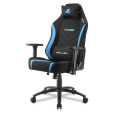 foto de SILLA GAMING SHARKOON SGS20 FABRIC NEGRO/AZUL