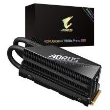 foto de SSD GIGABYTE AORUS 1TB 7000S PREM GEN4 NVME M.2 PCIE 3D TLC