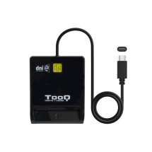 foto de LECTOR DE TARJETAS EXTERNO TOOQ TQR-211B DNIE SIM USB-C NEGRO